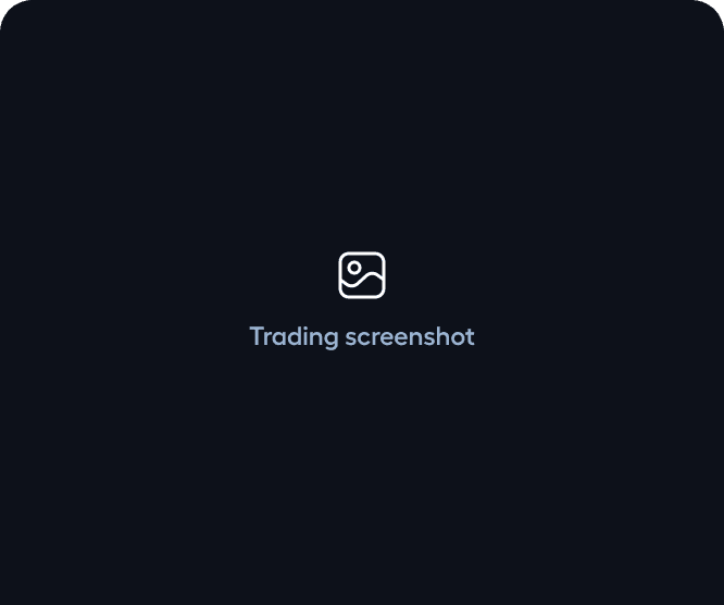 screen of trading page